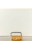Agnello Old Shine F is FNDI Kan U Shoulder Bag White