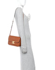 Natural Calfskin Medium Triomphe Tan