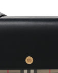 Calfskin Mini Vintage Check Note Bag Black
