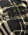 Canvas Check Essential Belt Bag Black Calico