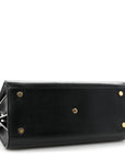 Calfskin Small Sac De Jour Black