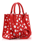 LV X YK Empreinte Infinity Dots Onthego PM Rogue White