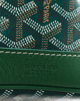 Goyardine Petit Flot Bucket Bag PM Green