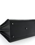 Grained Calfskin Large Sac de Jour Carryall Black