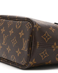 Monogram Neverfull Inside Out Bandouliere BB Dark Fango