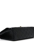 Aged Calfskin Quilted 2.55 Reissue 226 Flap Black