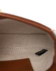 New Canvas Charisma Calfskin Crystal GG Monogram Mini Jackie 1961 Hobo Camel Ebony