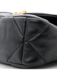 Lambskin Quilted Medium CHNL 19 Flap Black
