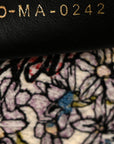 Canvas Embroidered Large D-Constellation Book Tote Latte Multicolor