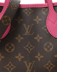 Monogram Neverfull Inside Out Bandouliere BB Rose Pondichery