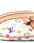 LV X TM Monogram Multicolor High Rise Bumbag White
