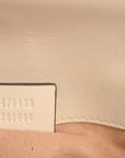 Calfskin Matelasse Super Mini GG Marmont Shoulder Bag White