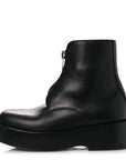 Calfskin Torino Ankle Boots 36 Black