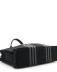 Canvas Herline PM Tote Black