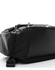 Nylon Saddle Backpack Black