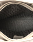 Metallic Nubuck Cannage Medium Lady D1OR Silver
