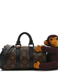 Monogram Monkey Puppet LV Friends Keepall XS