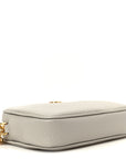 Dollar Calfskin Super Mini GG Marmont Chain Shoulder Bag Deep Grey