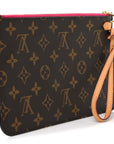 Monogram Neverfull MM GM Pochette Pivoine