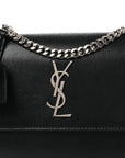 Calfskin Medium Monogram Sunset Black