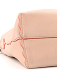 Vitello Dolce Scalloped Studded Medium By The Way Boston Bag Plaster