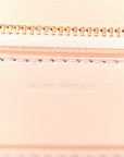 Liege Calfskin Medium Classic Box Flap Bag Pale Pink