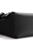 Canvas Embroidered Medium Jett Messenger Black White