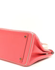 Chevre Mysore Horseshoe Birkin 30 Rose Lipstick Gris Perle