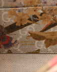 GG Supreme Monogram Water Flora Web Mini Ophidia Shoulder Bag Beige White Multicolor
