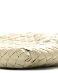 Calfskin Intrecciato Mini Hop Travertine