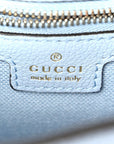 Grained Calfskin Web Medium Jackie 1961 Hobo Light Blue