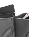 Baby Drummed Calfskin Micro Luggage Kohl