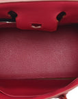 Togo Birkin 25 Rouge Grenat