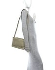 Canvas Trench Crossbody Bag Flax