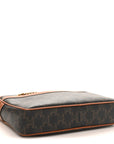 Triomphe Canvas Calfskin Medium Patapans Tan