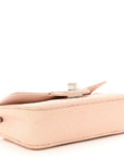Galuchat Stingray Crystal Embellished 2.55 Reissue Mini Flap Light Pink