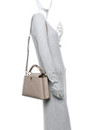 Taurillon Snakeskin Capucines BB Galet