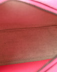 GG Supreme Monogram Textured Dollar Calfskin Web Ophidia Small Crossbody Bag Beige Ebony Fuchsia