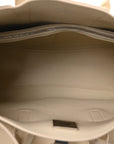 Smooth Calfskin Small Bel Air Carry All Bag Soya