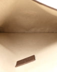 GG Supreme Monogram Web Medium Neo Vintage Flap Messenger Bag Beige New Acero