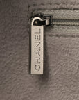 Caviar Medium Studded Deauville Tote Ivory