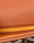 Goyardine Belvedere II PM Messenger Bag Black Gold