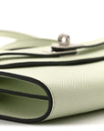 Epsom Kelly Wallet To Go Vert Fizz