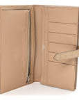 Matte Alligator Bearn Gusset Wallet Poussiere