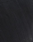 Mixed Fibers Calfskin Small Deauville Tote Black