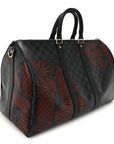 Damier Graphite Rope Keepall Bandouliere 45 Red