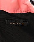 Nylon Medium Rucksack Backpack Bright Coral Pink