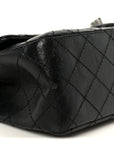 Aged Calfskin Quilted 2.55 Reissue 225 Flap Black