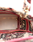 Canvas Embroidered Butterfly Print Medium Lady D-Lite Multicolor