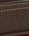 GG Supreme Monogram Web Small Ophidia Shoulder Bag Brown